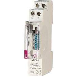 Laika slēdzis mehān mod apc-d1 1p 16a