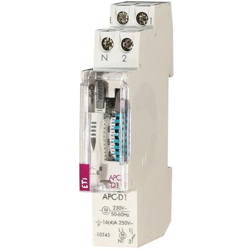Laika slēdzis mehān mod apc-d1 1p 16a