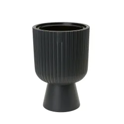 Lillepott Form Plastic KELI MIKA 5130-014, plastik, antratsiit