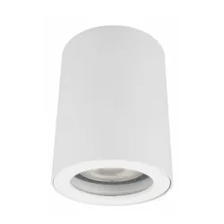 Lampa piest.faro gu10 ip65 balta
