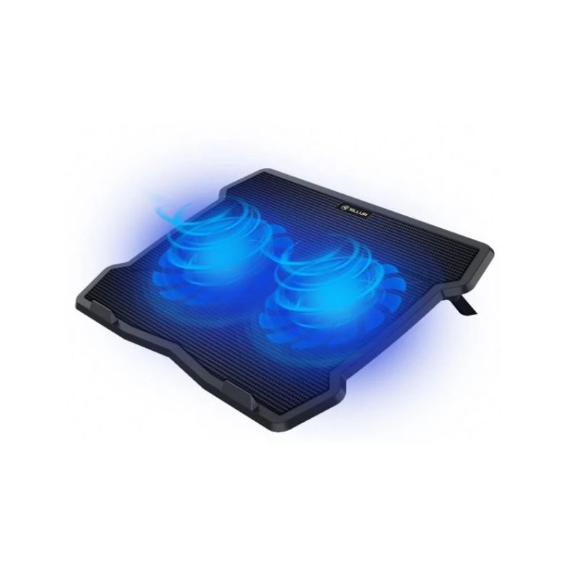 Tellur Cooling pad Basic 15.6, 2 fans, black