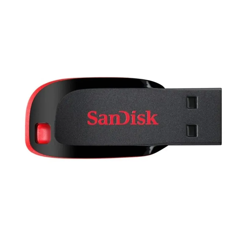 USB zibatmiņa SanDisk Cruzer Blade SDCZ50-032G-A11, sarkana krās., 32 GB