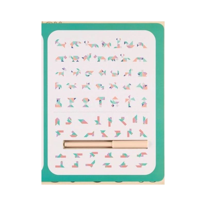 Spēļu klucīši koka cipari un formas