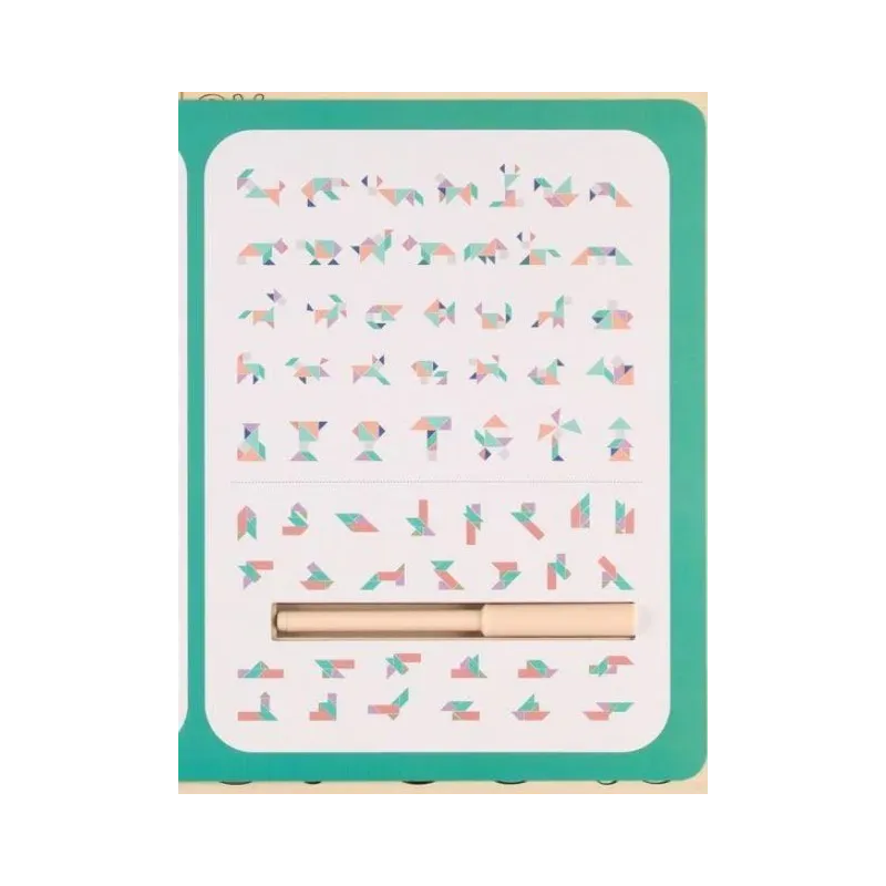 Koka dēlis ar cipariem, formu šķirotājs 5in1, daudzkrāsaina