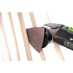 Slīpēšanas siets Mirka, 240, 9.3 cm x 9.3 cm, 3 gab.