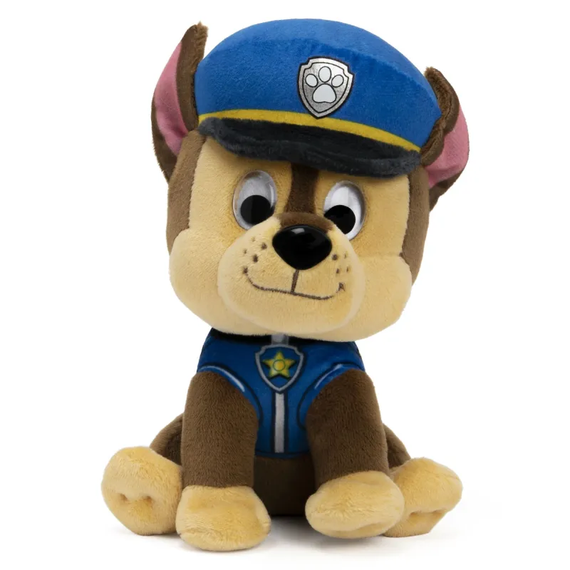 Mīkstā rotaļlieta Spin Master Paw Patrol Chase, smilškrāsas, 15 cm