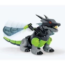 Rotaļu robots Clementoni Dragon 61529BL, melna krās.-zaļa krās.