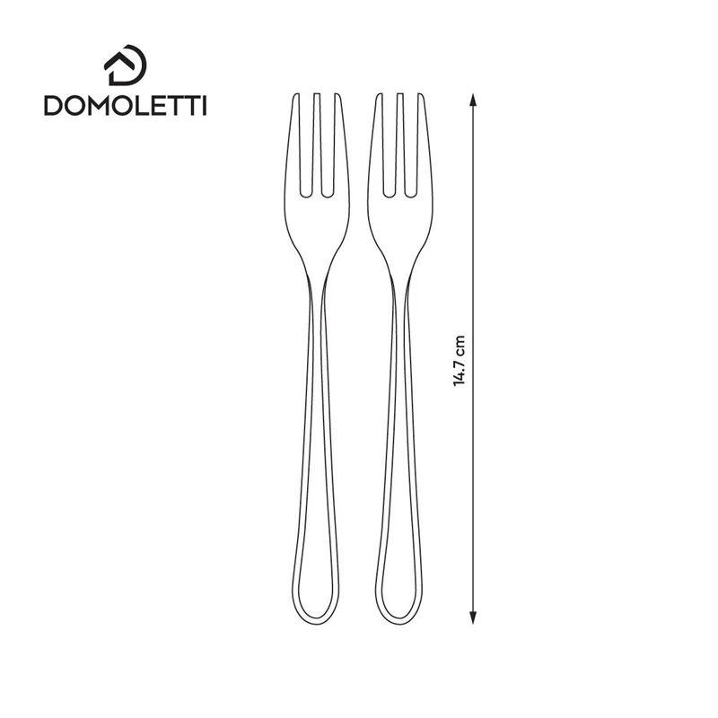 Šakutės desertinės Domoletti City 2vnt.