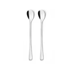 Барная ложка Domoletti City 220S2CT-10, нержавеющая сталь, серый цв., 2 шт.