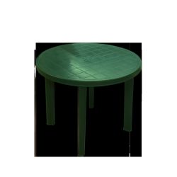 Galds apaļš Tondo 90cm zaļš plastmasas