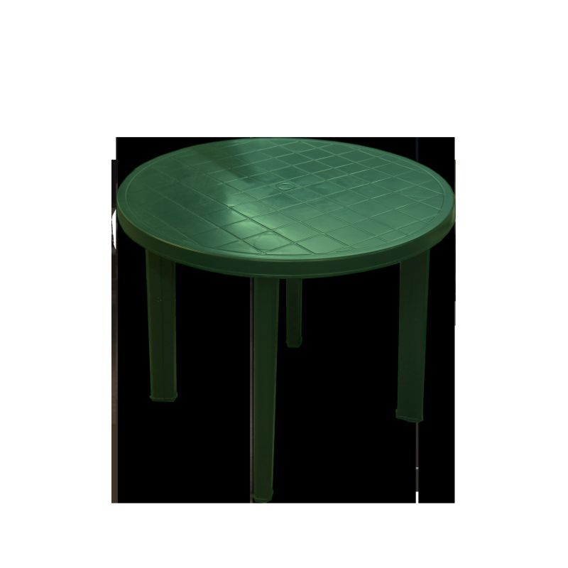 Galds apaļš Tondo 90cm zaļš plastmasas