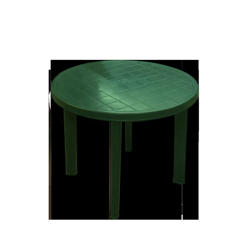 Dārza galds Diana Tondo, zaļa krās., 90 cm x 90 cm x 72 cm
