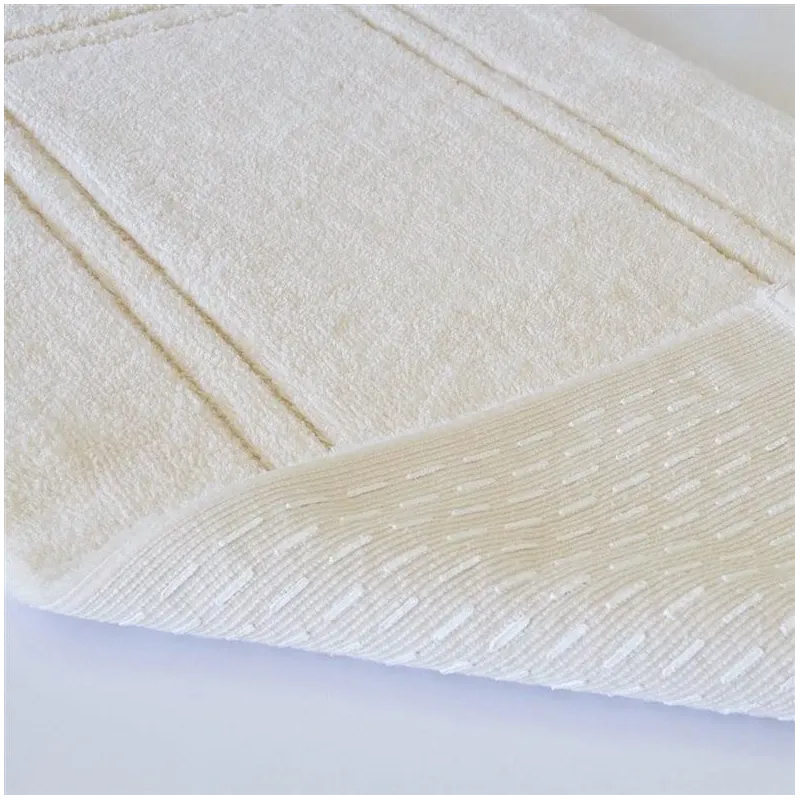 Vannas istabas paklājs Saniplast Bamboo 354109, bēša krās., 110 cm x 60 cm