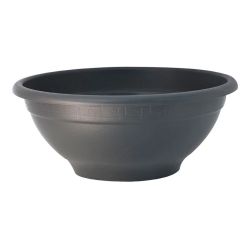 Pods puķu bļoda 50x24cm tumši pelēks