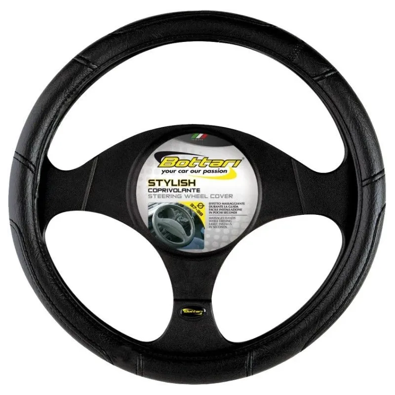 Stūres apšuvums Bottari Stylish, melna krās.