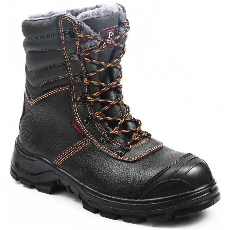 Ziemas zābaki universāli Pesso BS659 S3 SRC, bez stulma, ar siltinājumu, melna krās., 42 izmērs