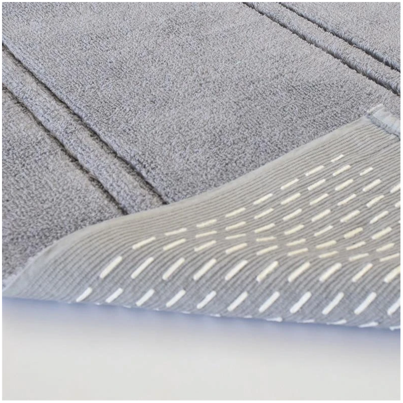 Vannas istabas paklājiņš „bamboo“, 60x110, pelēkā krāsā ,354162,