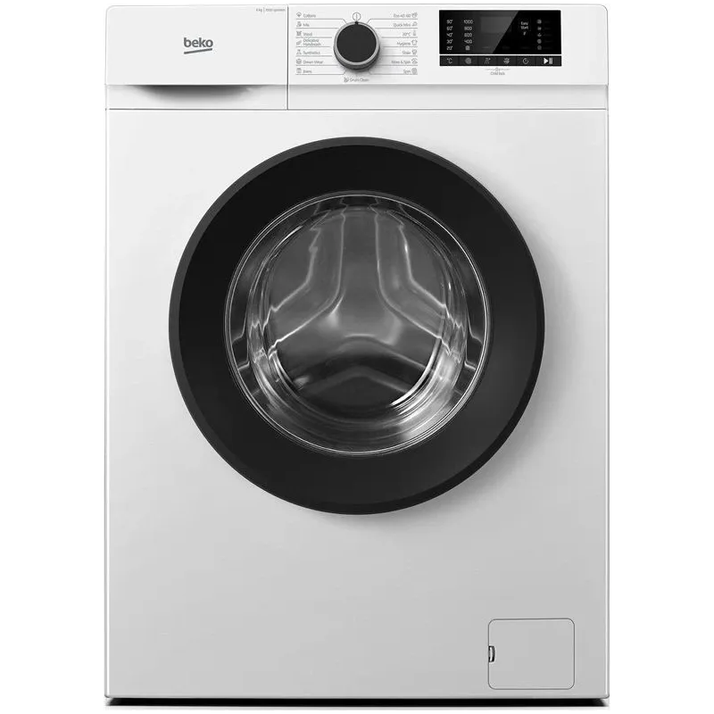 Veļas mašīna Beko B1WFK2604WBEE, 6 kg, balta