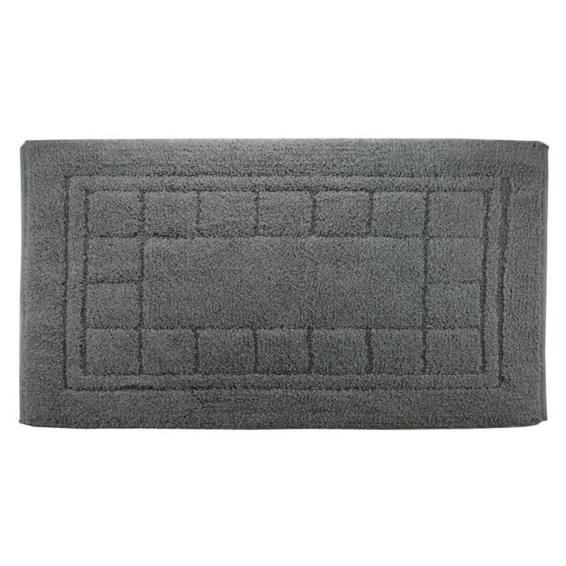 Vonios grindų kilimėlis Saniplast Sibylle 324107, pilka sp., 90 cm x 55 cm