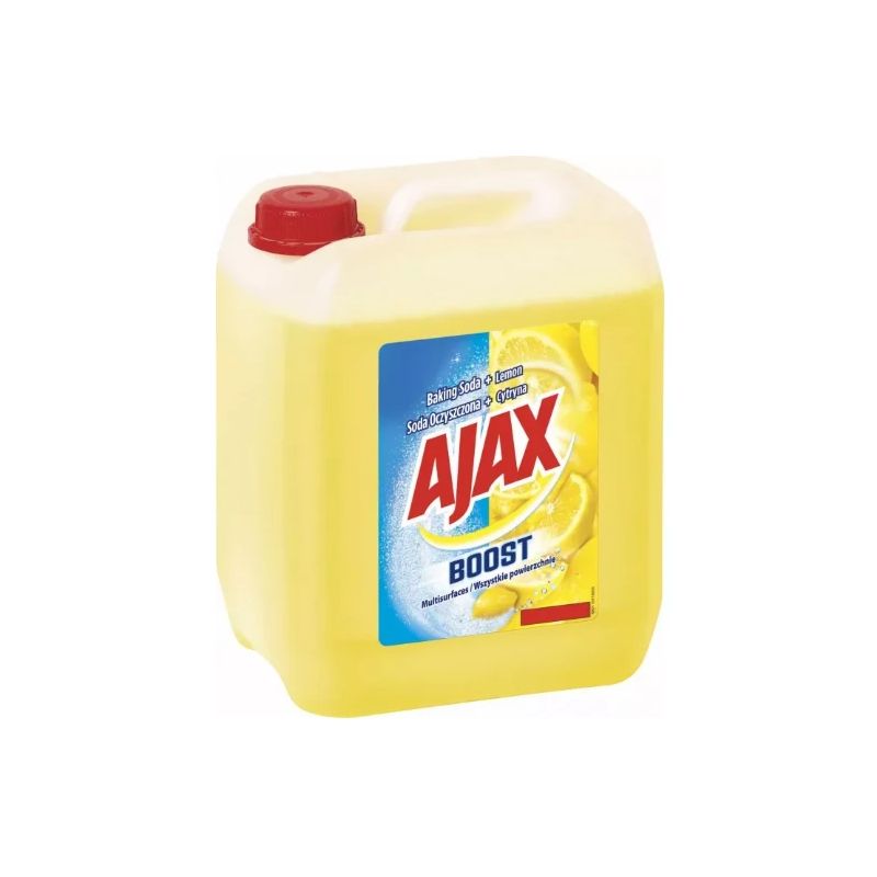 Tīrīšanas līdzeklis Ajax Boost Baking Soda Lemon 5l