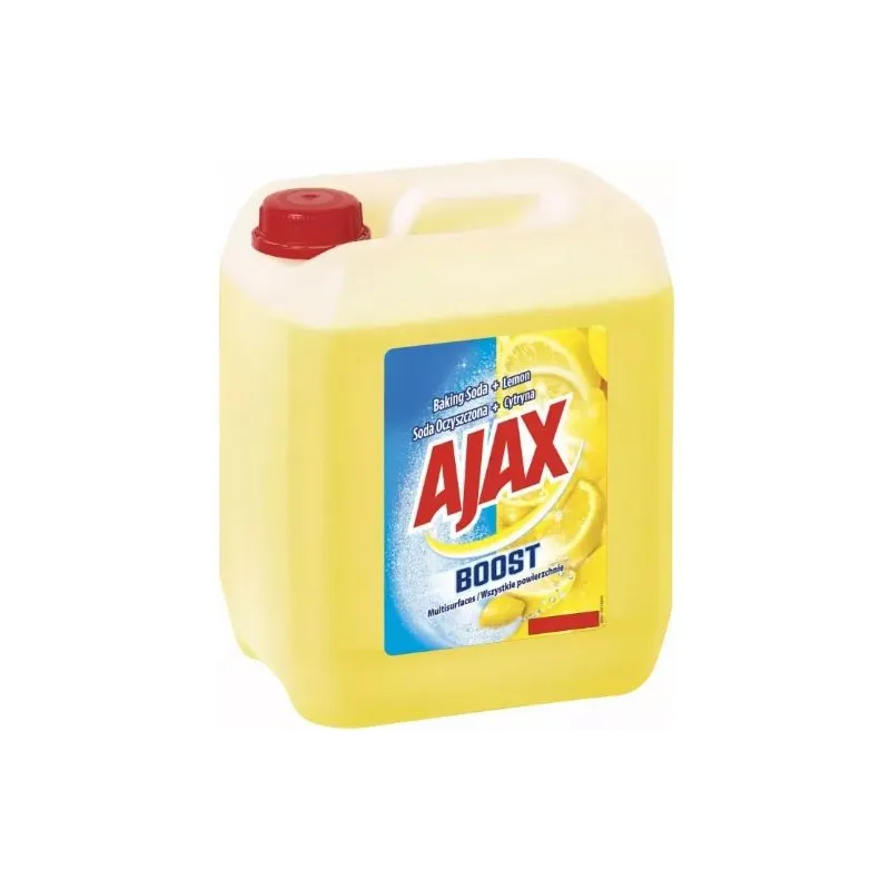 Tīrīšanas līdzeklis Ajax Boost Baking Soda Lemon 5l