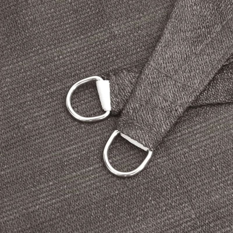 vidaXL saulessargs, 160 g-m², antracītpelēks, 5x6 m, HDPE