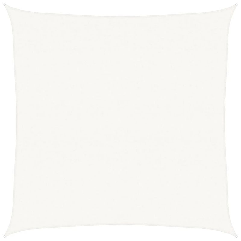 vidaXL saulessargs, 160 g-m², balts, 6x6 m, HDPE