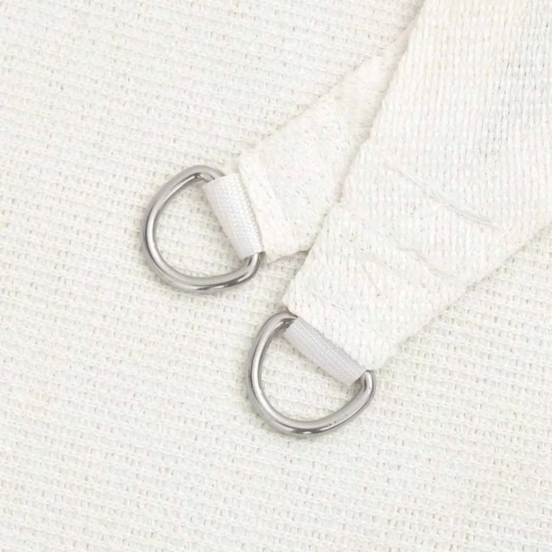 vidaXL saulessargs, 160 g-m², balts, 7x7 m, HDPE