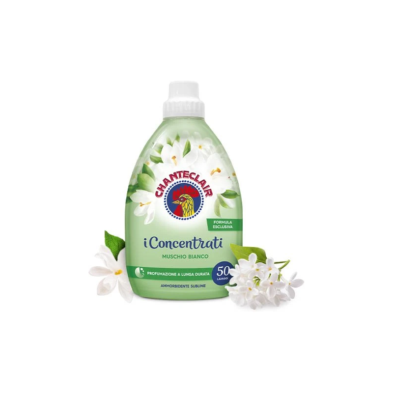 CHANTE CLAIR Muschio Bianco koncentrēts veļas mīkstinātājs ,57x, 1140ml