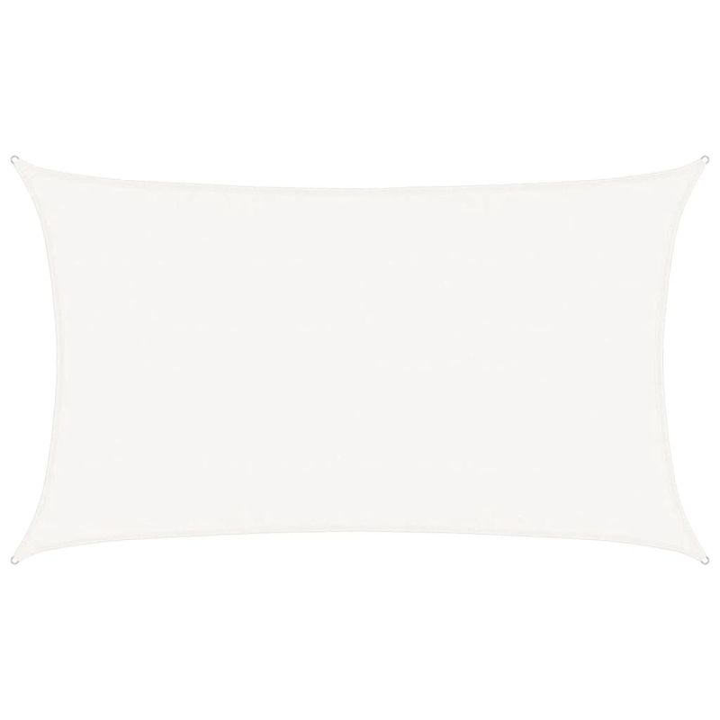 vidaXL saulessargs, 160 g-m², balts, 5x8 m, HDPE