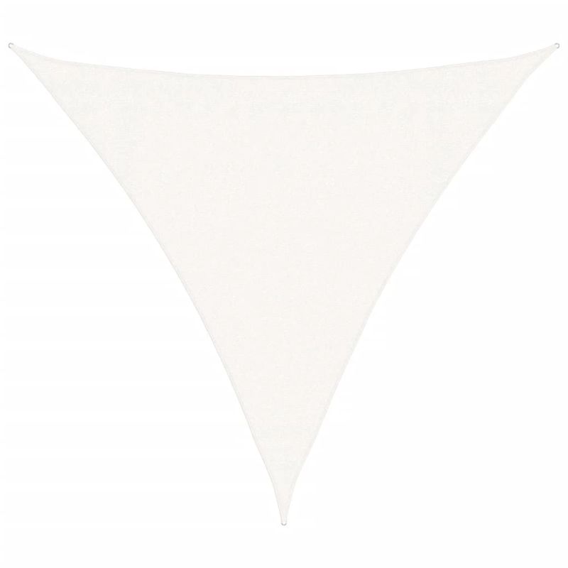 vidaXL saulessargs, 160 g-m², balts, 3x3x3 m, HDPE