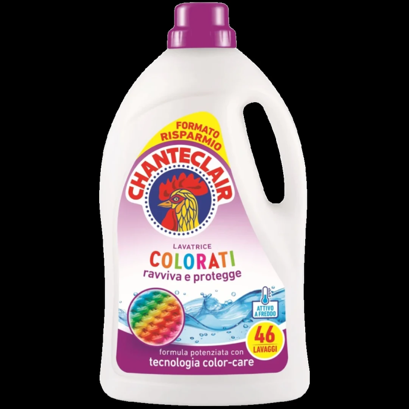 CHANTE CLAIR mazgāšanas līdzeklis krāsainai veļai ,46x, 2070ml