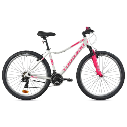 Bike mtb 27.5 aluminum 6v white women