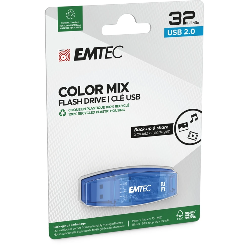 Emtec USB2.0 C410 32GB Blue