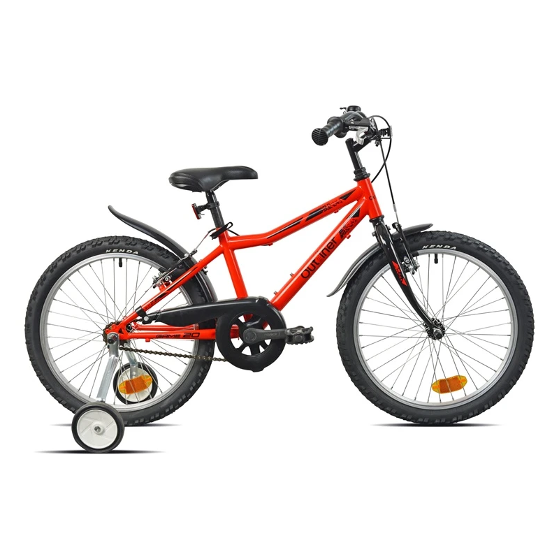 Bērnu velosipēds. Outliner 9400U. sarkans. 11". 20"
