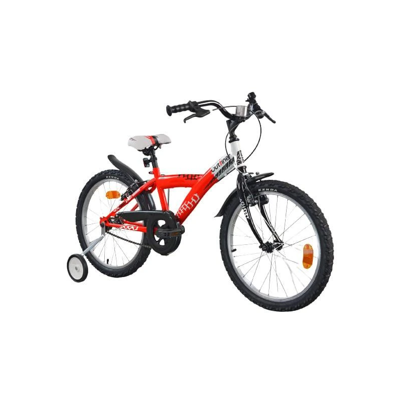 Bērnu velosipēds. Outliner 9400U. sarkans. 11". 20"