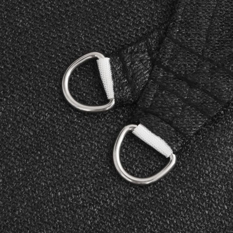 vidaXL saulessargs, 160 g-m², melns, 3-4x3 m, HDPE