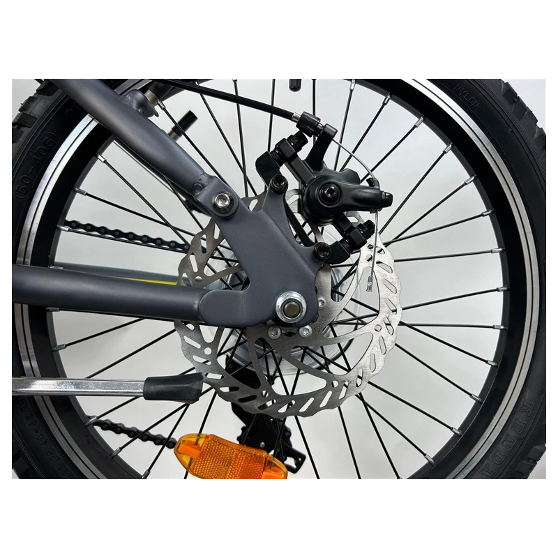 Velosipēds outliner 9000u melns-dzeltens