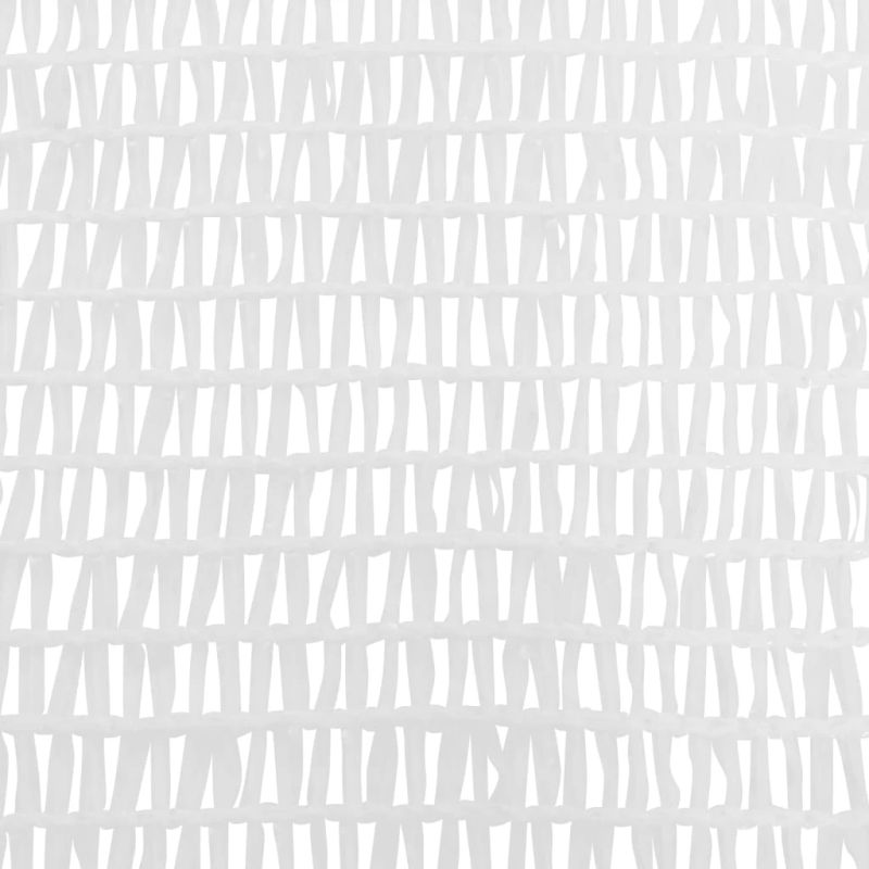 vidaXL norobežojošais tīkls, balts, 1,5x50 m, HDPE, 195 g-m²