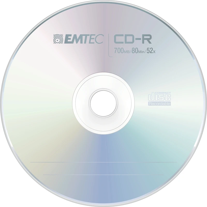 Emtec CD-R 700MB-80MIN 52x Free Party 10 pcs