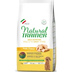 NT DOG SMALL&TOY ADULT POLLO&RICE&ALOE 7KG - pilnvērtīga un sabalansēta barība maziem un miniatūra izmēra pieaugušiem suņiem