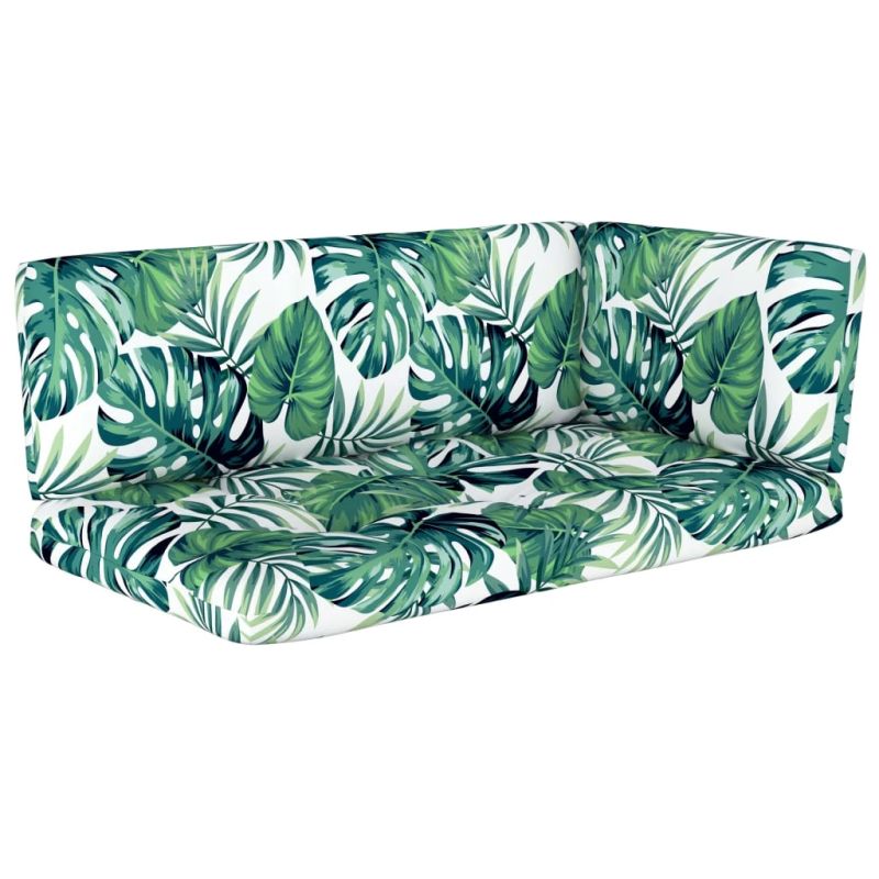 vidaXL dārza palešu stūra dīvāns, impregnēts priedes koks