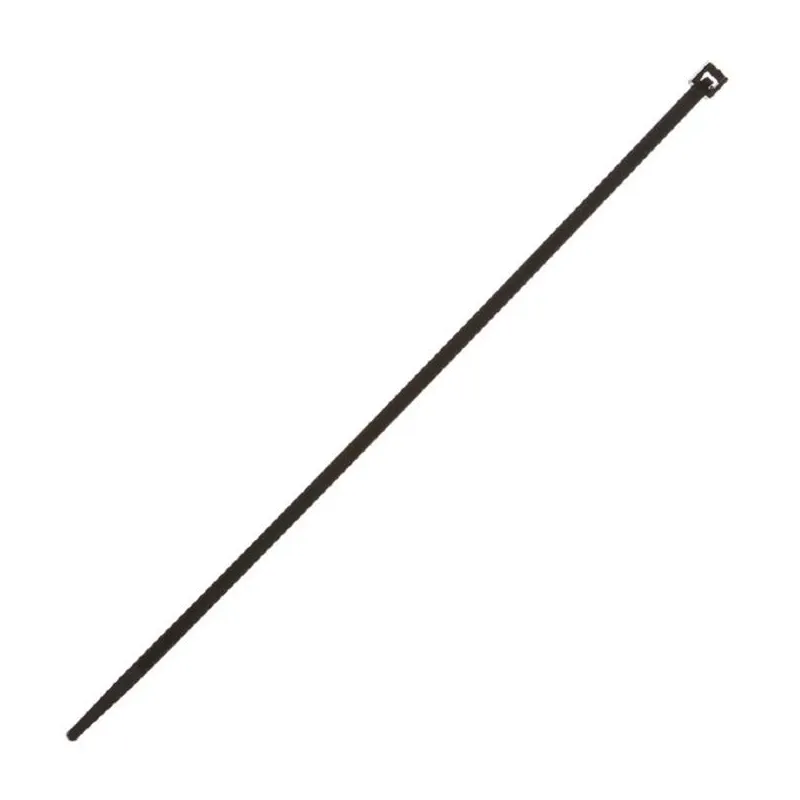 Stiprināšanas siksna, poliamīds, melna krās., 100 mm x 2.5 mm