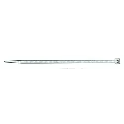 Piestiprināšanas siksnas Elematic. 3.5 x 290 mm. melns