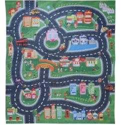 Aktivitātes paklājiņs S34938570, 79 cm x 70 cm, daudzkrāsaina-,krāsa-dizains tiek izvēlēts nejauši,