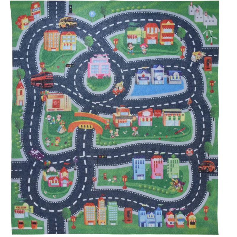 Auto spēļu paklājs un piederumi 79x70cm