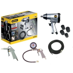 Pneimatiskais triecien-skruvgriezis ar aksesuāriem