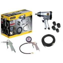 Pneimatiskais triecien-skruvgriezis ar aksesuāriem