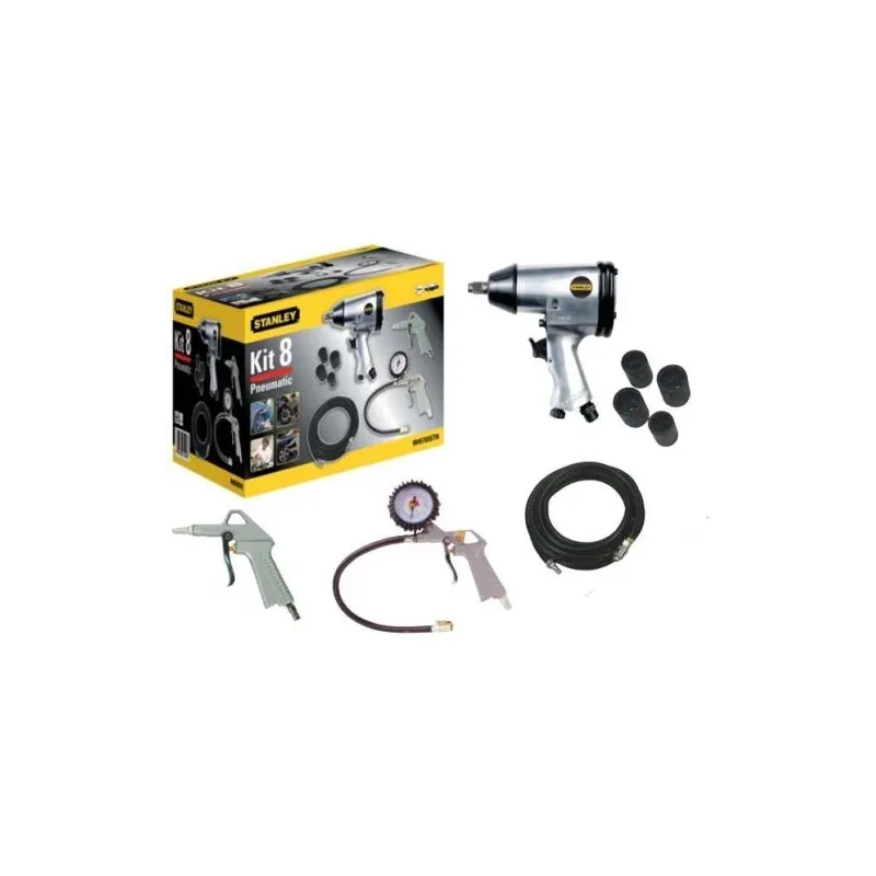 Pneimatiskais triecien-skruvgriezis ar aksesuāriem