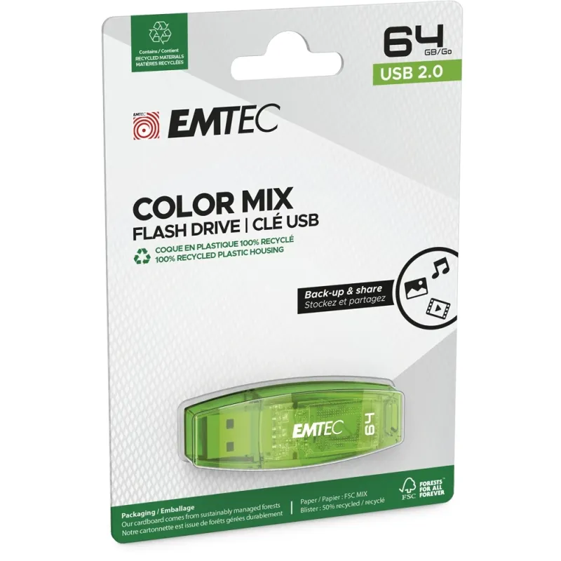 Emtec USB2.0 C410 64GB Green